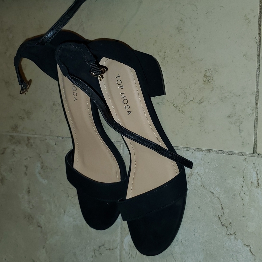 Top Moda Black Heels